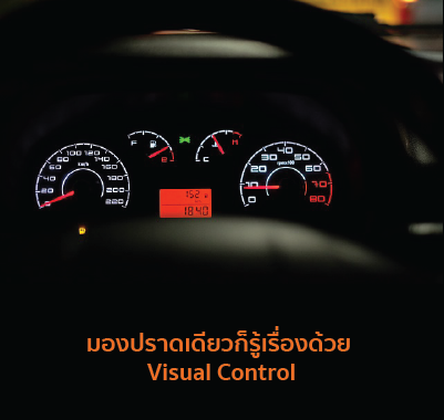 มองปราดเดียวก็รู้เรื่องด้วย Visual Control